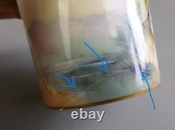 Ensemble à café Minton Game Birds. Peint à la main, signé. 6 x tasses et soucoupes. VTG