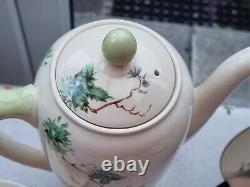 Ensemble à café Royal Doulton The Coppice vintage antique Pot à café Pichet à lait Faisan 1942