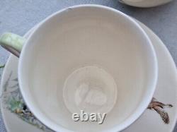 Ensemble à café Royal Doulton The Coppice vintage antique Pot à café Pichet à lait Faisan 1942