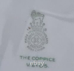 Ensemble à café Royal Doulton The Coppice vintage antique Pot à café Pichet à lait Faisan 1942