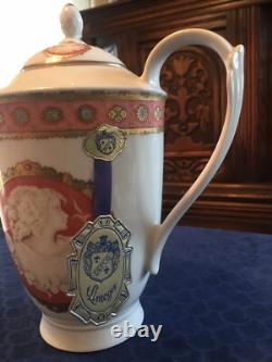 Ensemble à café en porcelaine vintage or T. Limoges