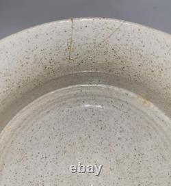 Ensemble à café en poterie vintage rétro des années 1970, 15 pièces, fait main, poterie artistique