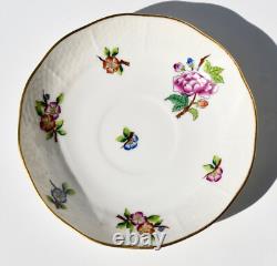 Ensemble à café vintage Herend ETON pour 4, cafetière, 4 duos de demitasse/mocha #711