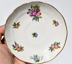 Ensemble à café vintage Herend ETON pour 4, cafetière, 4 duos de demitasse/mocha #711