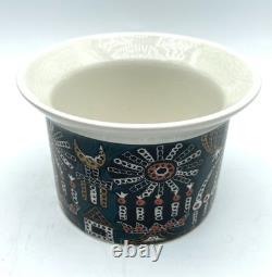 Ensemble à café vintage Portmeirion Pottery Magic City par Susan Williams-Ellis pour 6 personnes