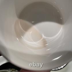 Ensemble à café vintage Rorstrand Suède Curtis jaune et noir des années 50