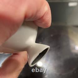 Ensemble à café vintage Rorstrand Suède Curtis jaune et noir des années 50