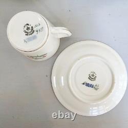 Ensemble à café vintage Royal Copenhagen Fensmark milieu du siècle vers 1947