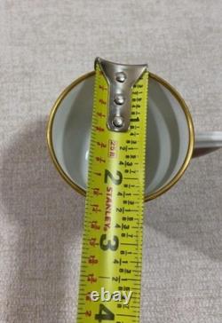 Ensemble à café vintage danois Royal Copenhagen de 6 tasses et 6 sous-tasses