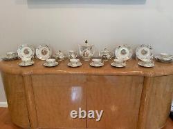 Ensemble à thé/café en porcelaine Madonna des années 1968-1987 Kahla RDA pour huit personnes