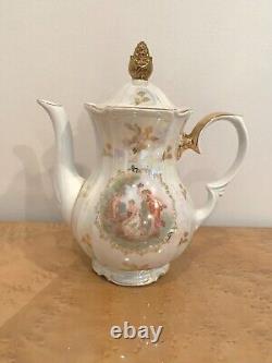 Ensemble à thé/café en porcelaine Madonna des années 1968-1987 Kahla RDA pour huit personnes