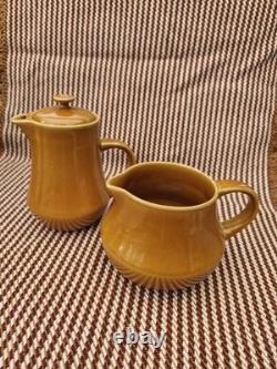 Ensemble à thé/café et à gâteau en céramique Franco Pizzo des années 1960-70