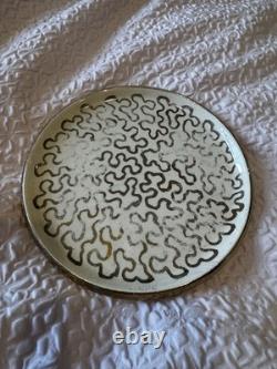 Ensemble à thé/café vintage Sudlows Burden fabriqué en Angleterre avec motif doré. D. 65Y. H