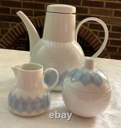 Ensemble café vintage Rosenthal Bjorn Wiinblad LOTUS 3 pièces à prix réduit, jamais utilisé