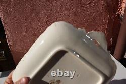 Ensemble céramique Sarreguemines LOUIS XV pour 6 en grès français Art Nouveau