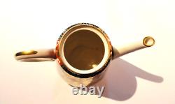 Ensemble de 2 tasses à café, sucre et lait en Imari, antique Copeland Spode D7911