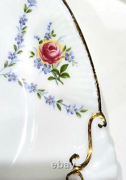 Ensemble de 4 pièces de cafetière Minuet en porcelaine fine Royal Albert Angleterre vintage