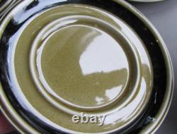 Ensemble de 5 tasses à café et soucoupes Arabia Kosmos Vintage des années 1960