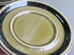 Ensemble de 5 tasses à café et soucoupes Arabia Kosmos Vintage des années 1960