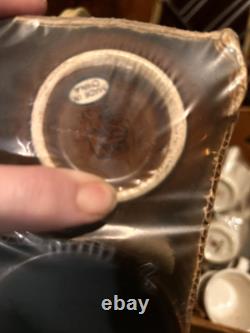 Ensemble de 6 tasses à café REGO marron vintage Diner Ware C688-07 NON OUVERTES