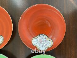 Ensemble de 6 tasses à café/thé vintage en demi-tasse pour expresso et turc