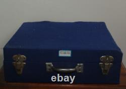 Ensemble de 6 tasses en onyx vert clair fait main vintage avec soucoupes dans une boîte