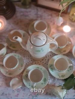 Ensemble de café Art Déco Burleighware vintage