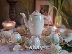 Ensemble de café Art Déco Burleighware vintage