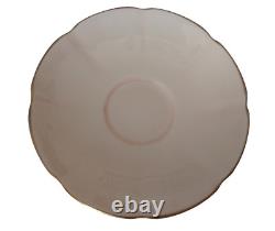 Ensemble de café Art Déco Vintage Carlton Ware 'Rita' 15 pièces en rose blush et doré