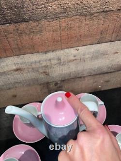 Ensemble de café Cmielow Art Déco véritable vintage milieu du siècle moderne #mcm rétro antique