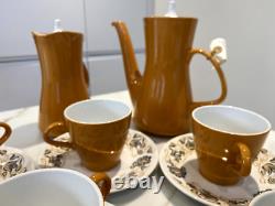 Ensemble de café 'Desert Song'. Années 1960/1970. Poterie vintage de Poole.