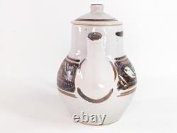 Ensemble de café Harry & May Davis - Pottery de studio britannique vintage Crowan Cornouailles