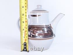 Ensemble de café Harry & May Davis - Pottery de studio britannique vintage Crowan Cornouailles