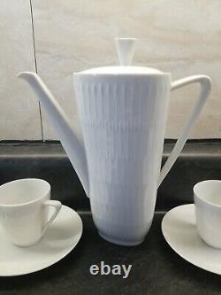 Ensemble de café Hutschenreuther de 10 pièces des années 1950, moderne du milieu du siècle allemand