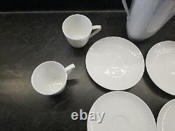 Ensemble de café Hutschenreuther de 10 pièces des années 1950, moderne du milieu du siècle allemand