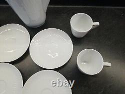 Ensemble de café Hutschenreuther de 10 pièces des années 1950, moderne du milieu du siècle allemand