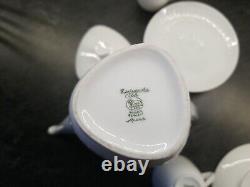 Ensemble de café Hutschenreuther de 10 pièces des années 1950, moderne du milieu du siècle allemand