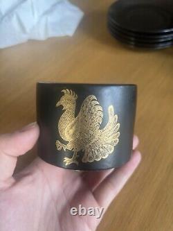 Ensemble de café 'Phoenix' Portmeirion vintage