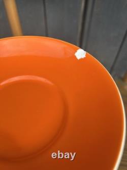 Ensemble de café Retro Carlton Ware Wellington orange des années 1970 Classique Vintage