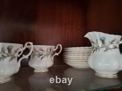 Ensemble de café Royal Albert Brigadoon 20 pièces grande cafetière