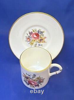 Ensemble de café Royal Worcester Vintage en boîte pour 6 personnes dans sa boîte d'origine