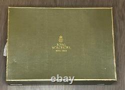 Ensemble de café Royal Worcester Vintage en boîte pour 6 personnes dans sa boîte d'origine