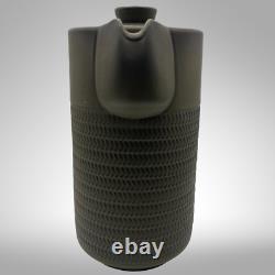 Ensemble de café VTG MCM en grès Denby Camelot vert olive foncé avec pot/tasses/saucières