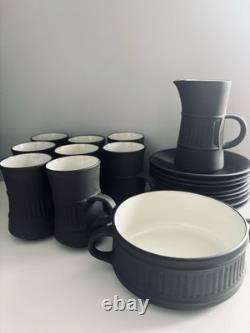 Ensemble de café Vintage Dansk Flamestone par Jens Quistgaard