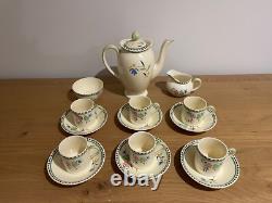 Ensemble de café Vintage Spode's Royal Jasmine
