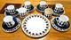Ensemble De Café Vintage Wedwood Susie Cooper Diablo 21 Pièces Pour Six Personnes 1968