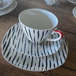 Ensemble de café Zambesi de 22 pièces Midwinter Potteries en état vintage presque parfait