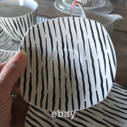 Ensemble de café Zambesi de 22 pièces Midwinter Potteries en état vintage presque parfait