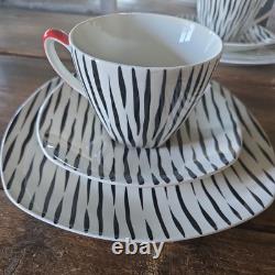 Ensemble de café Zambesi de 22 pièces Midwinter Potteries en état vintage presque parfait