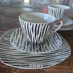 Ensemble de café Zambesi de 22 pièces Midwinter Potteries en état vintage presque parfait